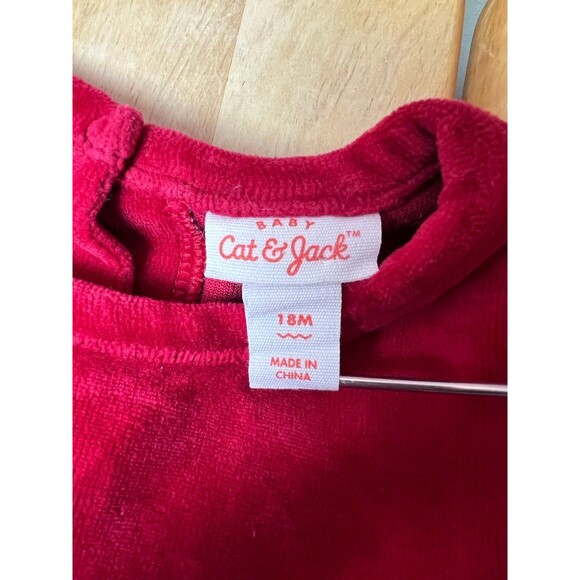 CAT & JACK Christmas Santa Dress Size 18 Months (Bx 10) - Picture 8 of 8